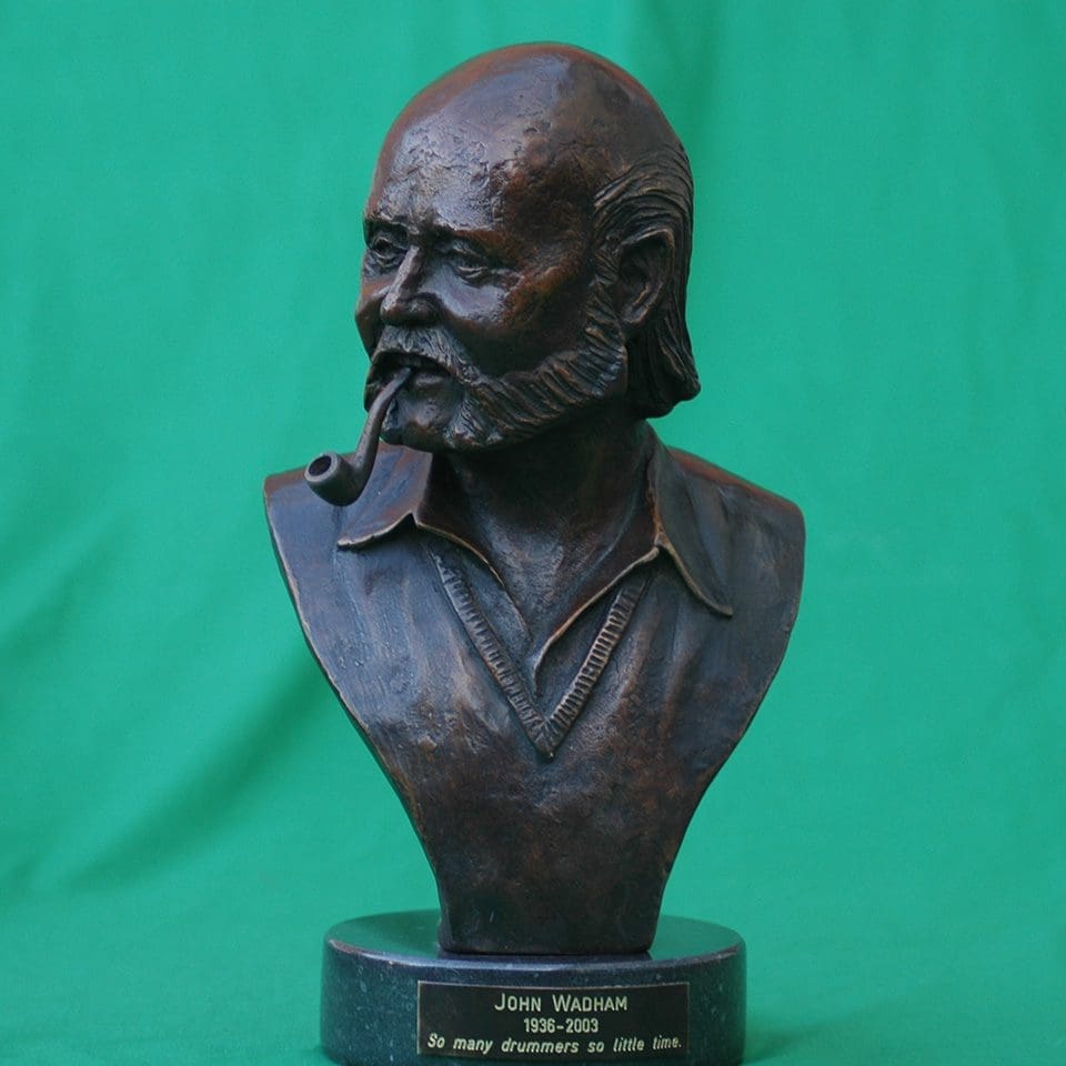 John Wadham bronze front John Wadham bronze front