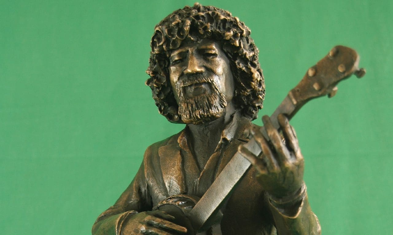 Luke Kelly Sculpture Bronze - Michael C Keane